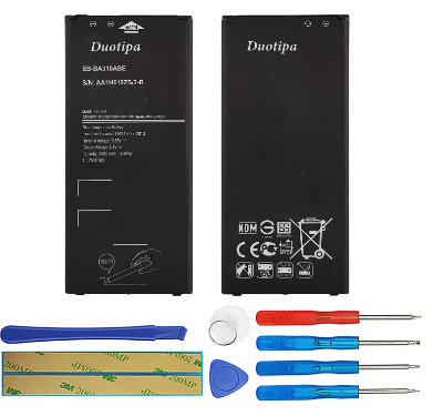 Picture of Duotipa EB-BA310ABE Battery Compatible with Galaxy A3 2016 A310 A310/F with Repair Tool Kit
