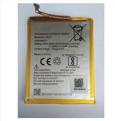 Picture of Ekon Mobile Battery For Tecno i5 (BL-30VT) - 3050 mAh