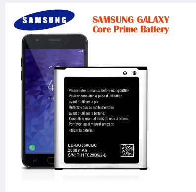 Picture of Samsung Battery EB-BG360CBC & EB-BG360BBE Replacement Battery 2000mAh Samsung Galaxy Crore Prime Galaxy J2 G360 G361 G3606 G3608 G360H