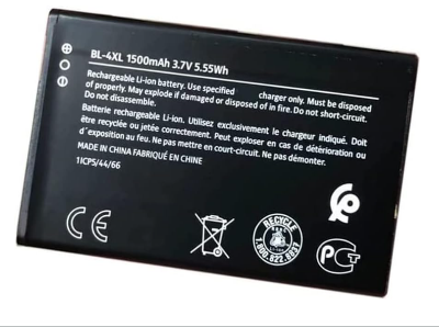 Picture of Tnikumall Replacement BL-4XL 3.7 V, 1500 mAh/5.55WH Battery Compatible with No-kia 8000/6300 4G TA-1324 BL4XL BL-4XL