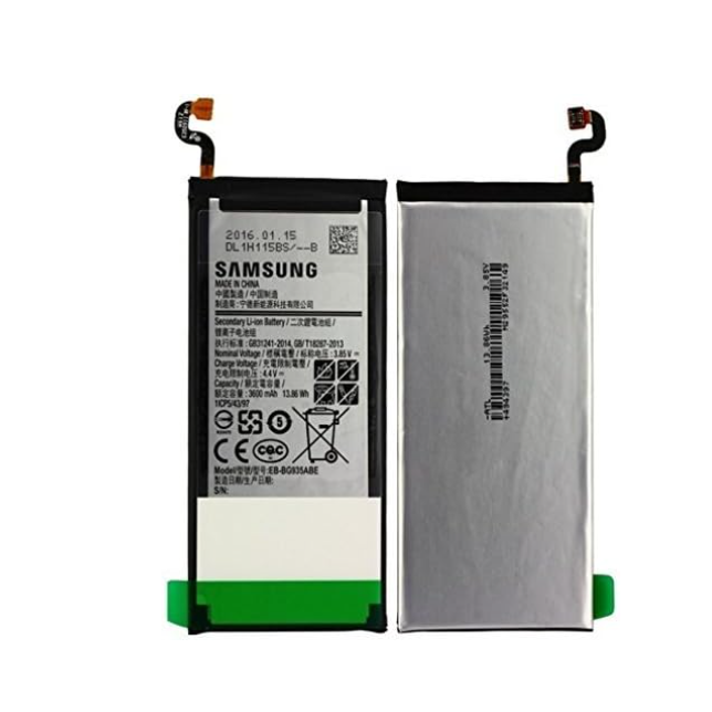 Picture of SAMSUNG Battery EB-BG935ABE for Galaxy S7 Edge SM-G935F 3600 mAh 4.4 V Rechargeable Battery 13.86 Wh - Bulk without Box