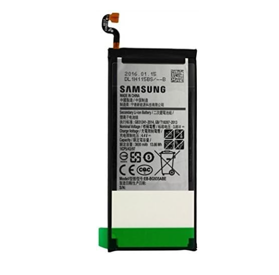 Picture of SAMSUNG Battery EB-BG935ABE for Galaxy S7 Edge SM-G935F 3600 mAh 4.4 V Rechargeable Battery 13.86 Wh - Bulk without Box