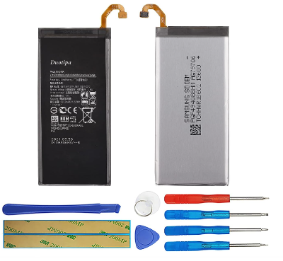 Picture of Duotipa EB-BJ800ABE Battery Compatible with Galaxy A6 2018 SM-A600 A600T with Repair Tool Kit