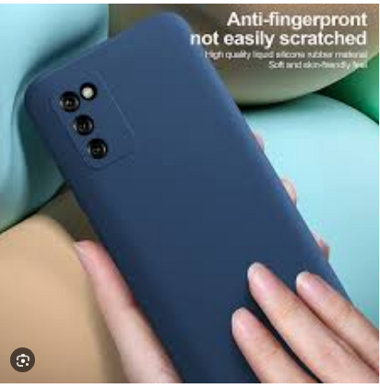 Picture of Samsung Galaxy A03s Premium Silicone Matte Soft Phone Case