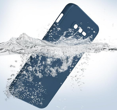 Picture of Samsung S10 + Case Soft Silicone Cover Black Bumper