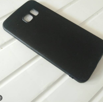 Picture of Candy Soft Silicone Protective Phone Case for Samsung Galaxy S6 Edge - Black
