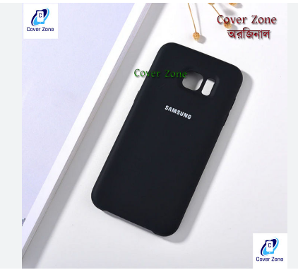 Picture of Candy Soft Silicone Protective Phone Case for Samsung Galaxy S6 Edge - Black