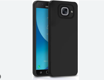 Picture of Samsung Galaxy j7 Max Soft Liquid Silicone Soft Gel Rubber Shockproof Cover Case (Back Case Cover For Smartphone)