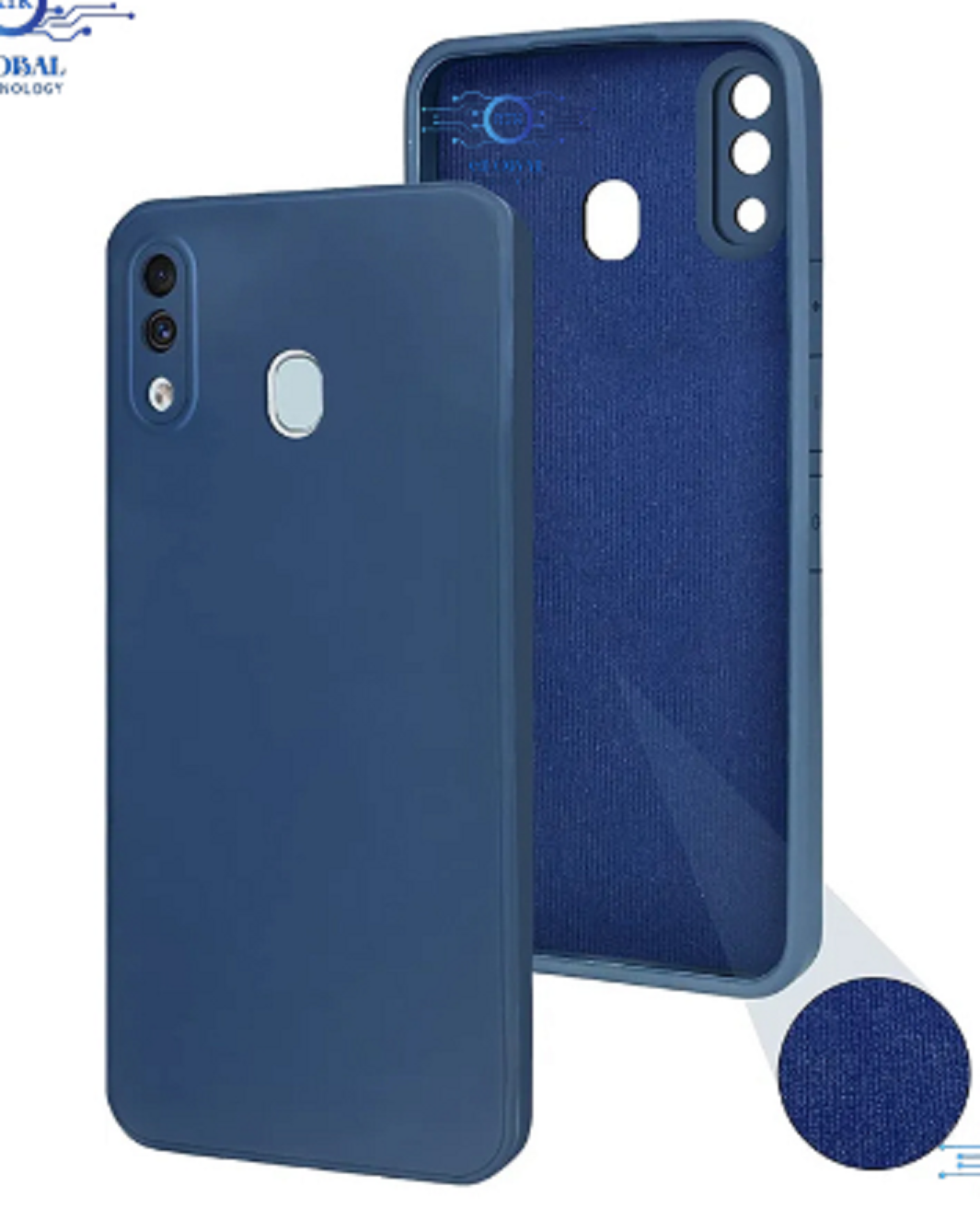 Picture of Samsung Galaxy A30 Luxury High-Protection Smooth Soft Silicone Back Cover Case