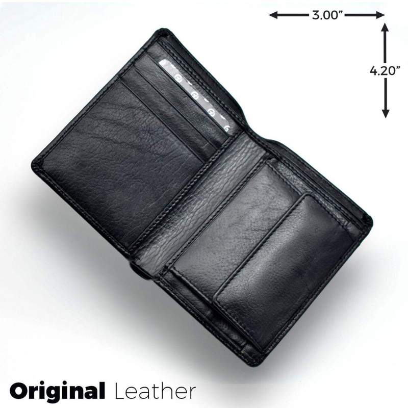 Picture of Small Size Premium Quality Leather Wallet | DESH LEATHER 002-Chocolate