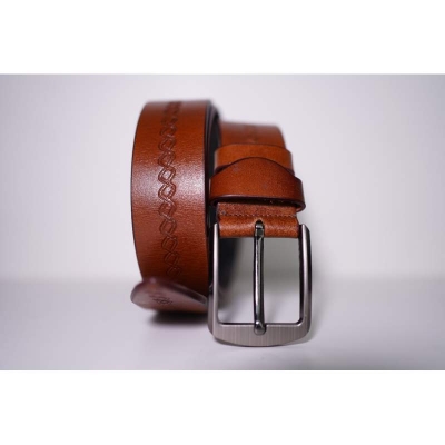Picture of Premium Quality Manual Buckles Belt-Brown-Int (One Size)