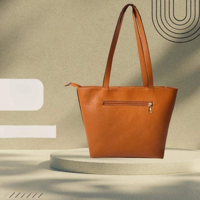 Picture of Classic Ladies Tote Bag / Desh Leather 009-Brown-Int (One Size)