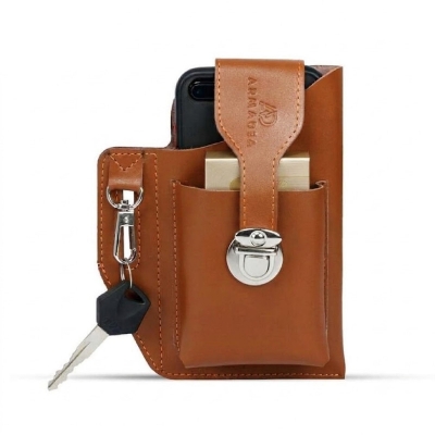 Picture of Premium Quality Leather Belt Bag | Waist Bag | Belt Bag-Black