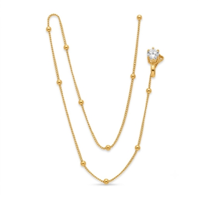 Picture of Golden Nose Ring for Women-Gold