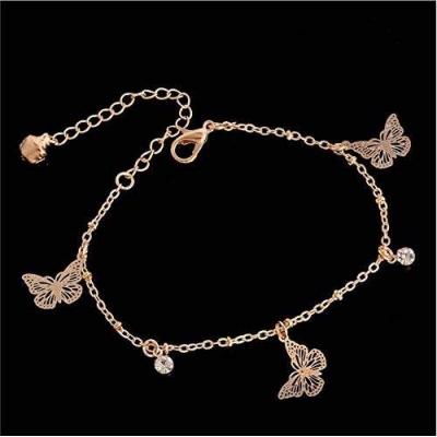 Picture of Starfish Design Chain Anklet-Multicolor