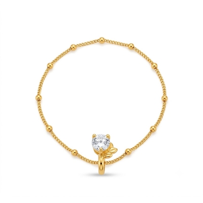 Picture of Golden Nose Ring for Women-Gold