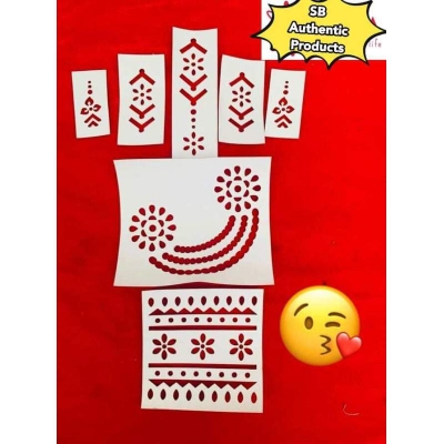 Picture of Bridal Mehendi Design Sticker (1 Pc)