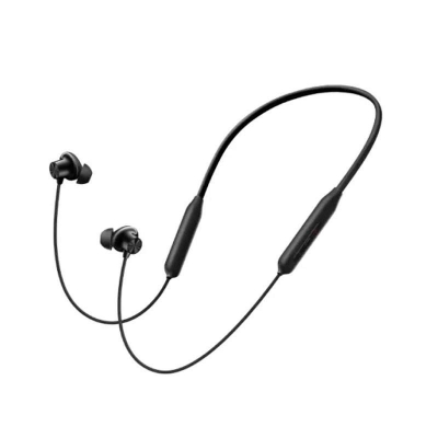 Picture of OnePlus Bullet Wireless Z2 Bluetooth Magnetic Control Mic In Ear Earphone Dynamic Fast Charge Bullet Wireless Z2 - Black