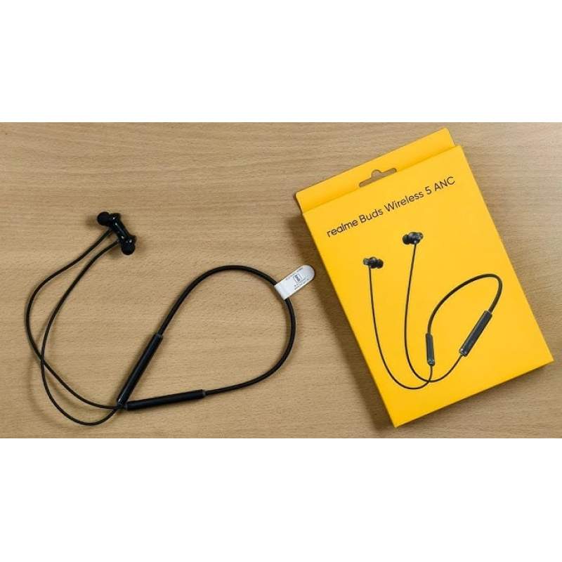 Picture of Realme Buds Wireless 5 ANC Neckband - Black