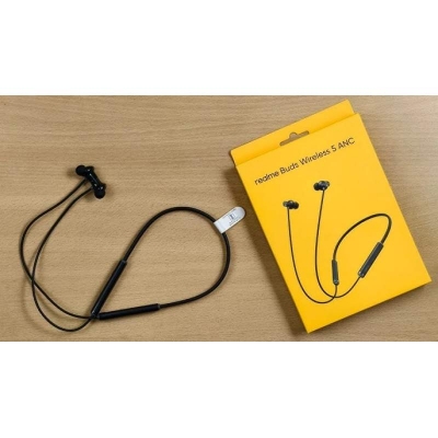 Picture of Realme Buds Wireless 5 ANC Neckband - Black