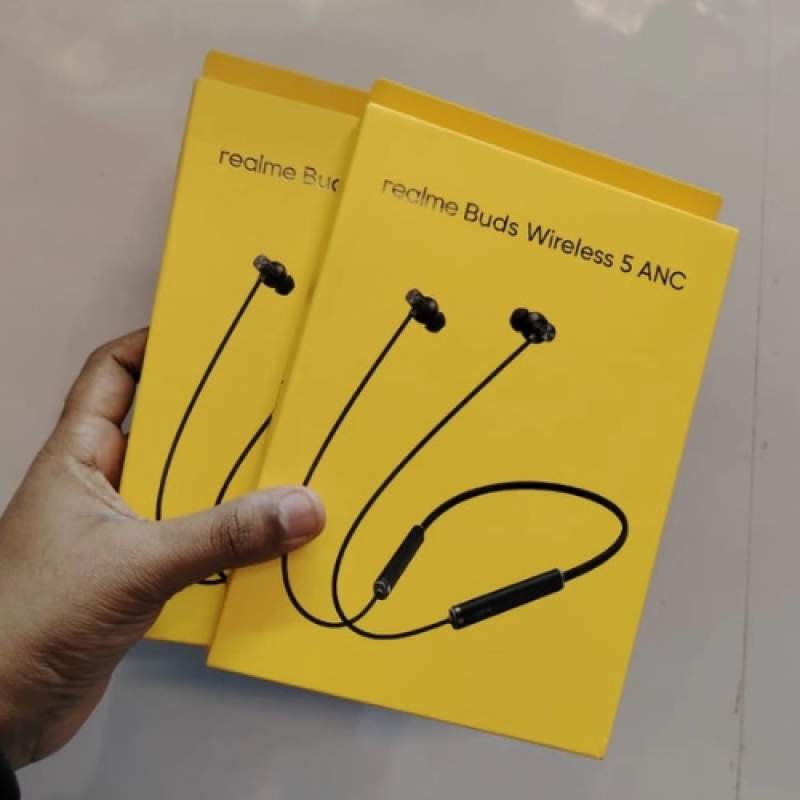 Picture of Realme Buds Wireless 5 ANC Neckband - Black
