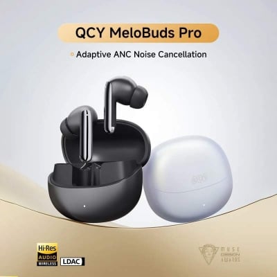 Picture of QCY MeloBuds Pro Wireless Earbuds - Black