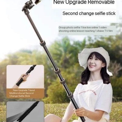 Picture of NP-Z4 NeePho Professional Video Light Stand Studio Lighting Equipment Adjustable Height Video Light Tripod - Black