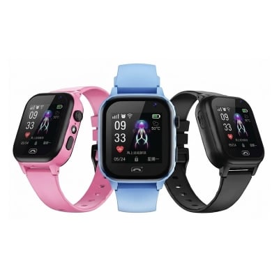 Picture of Kids Smart Watch (Smartberry C005) Updated Version SIM Supported - Black