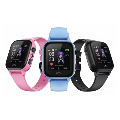 Picture of Kids Smart Watch (Smartberry C005) Updated Version SIM Supported - Pink