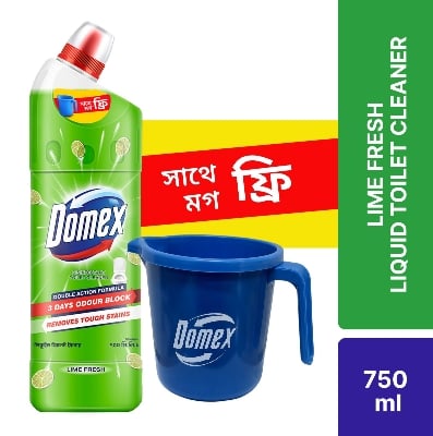 Picture of Domex Toilet Cleaning Liquid Lime Fresh 750ml Get a MUG free