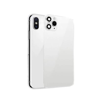 Picture of Modified Phone Back Film Camera Lens Seconds Change Cover Film Fake Camera for iPhone X XS MAX Change to iPhone 11 Pro MAX Back Screen Protector HD Lens Protector