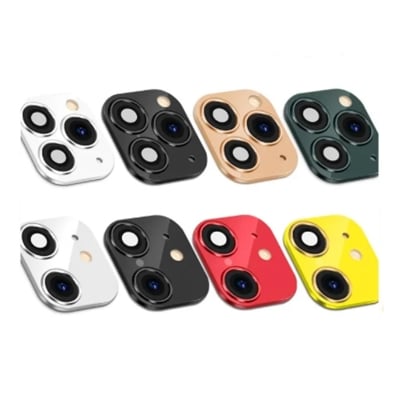 Picture of Lens Sticker Luxury Fake Camera Lens Sticker Seconds Change Cover Screen Protector for iPhone XR X Change to iPhone 11 Pro Max