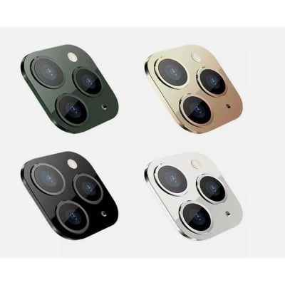 Picture of Modified Metal Sticker Camera Lens Seconds Change Cover For iPhone X XS Max Fake Camera For iPhone 11 Pro Max Glass Screen