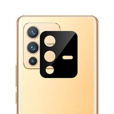 Picture of Digital Compatible with Vivo V23 (5g) [Black] Back Camera Lens Protector Tempered Glass - Full Camera Coverage and Easy Installation Kit