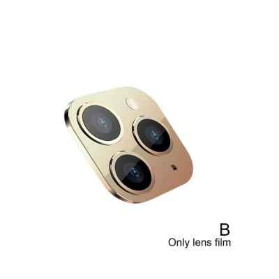 Picture of Luxury Fake Camera Lens Sticker Cover For iPhone XS MAX Change to R3O5 11 T2N2