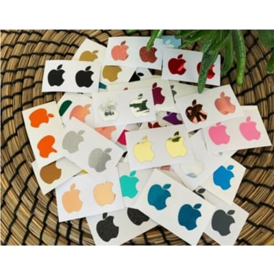 Picture of For Apple MacBook Logo Decal For Iphone 13 Logo Iphone 14 Logo PVC Sticker