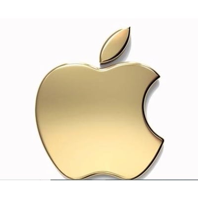 Picture of Pink iphone, Gold Apple Logo HD phone wallpaper
