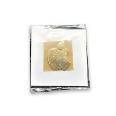 Picture of Apple 6 Logo Gold Metal Glossy Shine