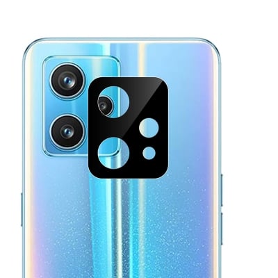 Picture of Realme 9 Pro Plus / 9 4G [Black] Back Camera Lens Protector Tempered Glass - Full Camera Coverage and Easy Installation Kit