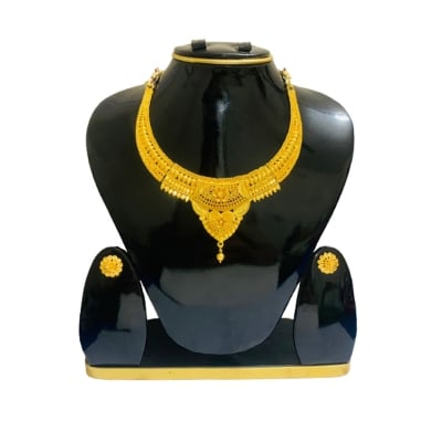 Picture of মহিলাদের জন্য গোল্ড _ চোকান হার সেট 