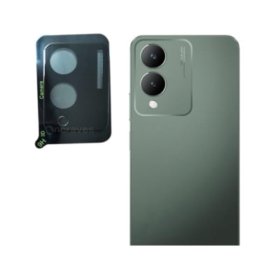 Picture of 3D Back Camera Lens Protector For vivo Y17s | Full Coverage 360 Degree Protection Tempered Glass Bubble-Free Anti-Scratch Easy Install Ultra-Thin.