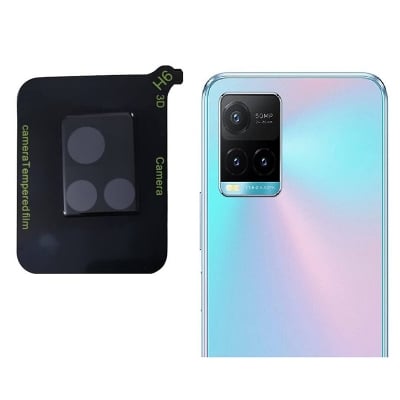 Picture of Back Camera Lens Protector Vivo Y21 | Real Tempered Glass| HD Clear Camera Lens Guard| 9H Hardness |Anti-Scratch |Camera Protective Lens