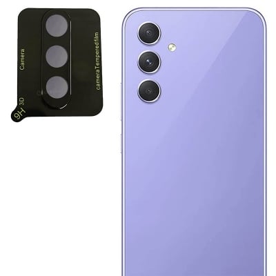 Picture of Dsfinest 3D Back Camera Lens Protector For Samsung Galaxy A54 5G | Full Coverage 360 Degree Protection Tempered Glass Bubble-Free Anti-Scratch Easy Install Ultra-Thin.