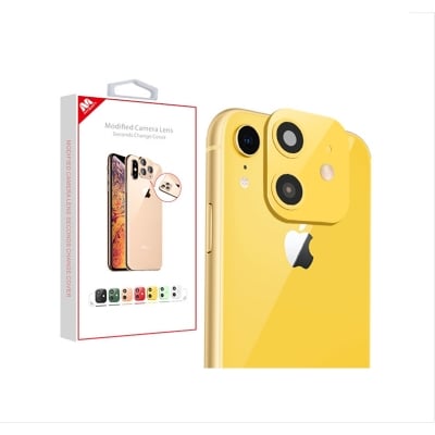 Picture of MyBat Modified Camera Lens Seconds Change Cover for Apple iPhone XR - Yellow