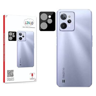 Picture of Back Camera Tempered Glass Lens Protector Compatible for Realme C31 with Edge to Edge Coverage and Easy Installation Kit, Pack of 1