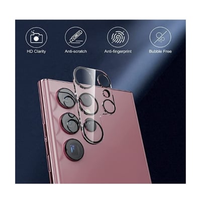 Picture of ​3D Full Screen Camera Protector Cover 1pcs For Vivo V29 5G 2023 VivoV29 Vovi V 29 V2250 Back Rear Lens Case Tempered Glass
