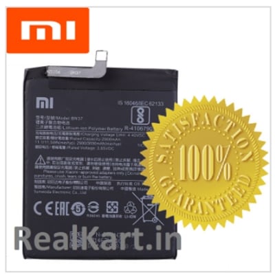 Picture of Original MI BN37 Battery For Xiaomi Redmi 6, Mi Redmi 6A 3000mAh