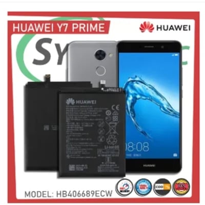 Picture of For Huawei Y7 Prime 2018 Battery Model: HB366481ECW Original Capacity High Quality Battery (3000mAh)