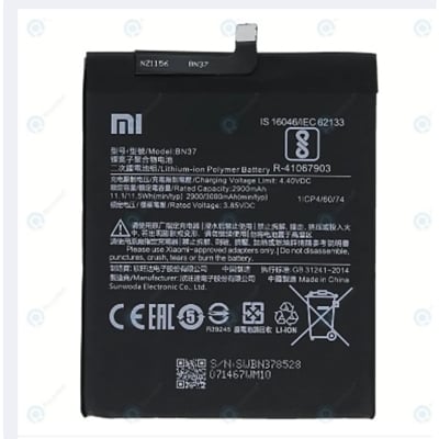 Picture of Xiaomi BN37 Battery for Xiaomi Redmi 6 - 3000mAh