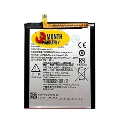 Picture of Original HE335 Parts for Nokia 6 TA-1000 TA-1003 TA-1021 TA-1025 TA-1033 TA-1039 (3000mAh) with 3 Months Warranty
